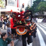 Lion dance Honolulu, Hawaii