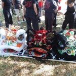 Lion dance Honolulu, Hawaii