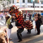 Lion dance Honolulu, Hawaii