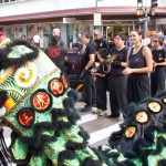 Lion dance Honolulu, Hawaii