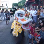 Lion dance Honolulu, Hawaii