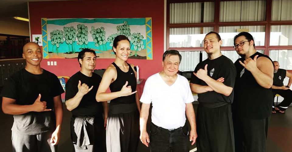 Saam Fu with Buck Sam Kong