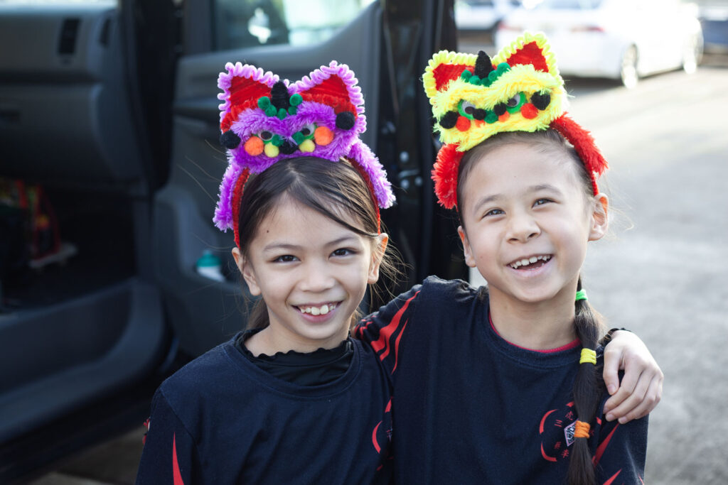 Kids Kung Fu Lion Dance Hawaii