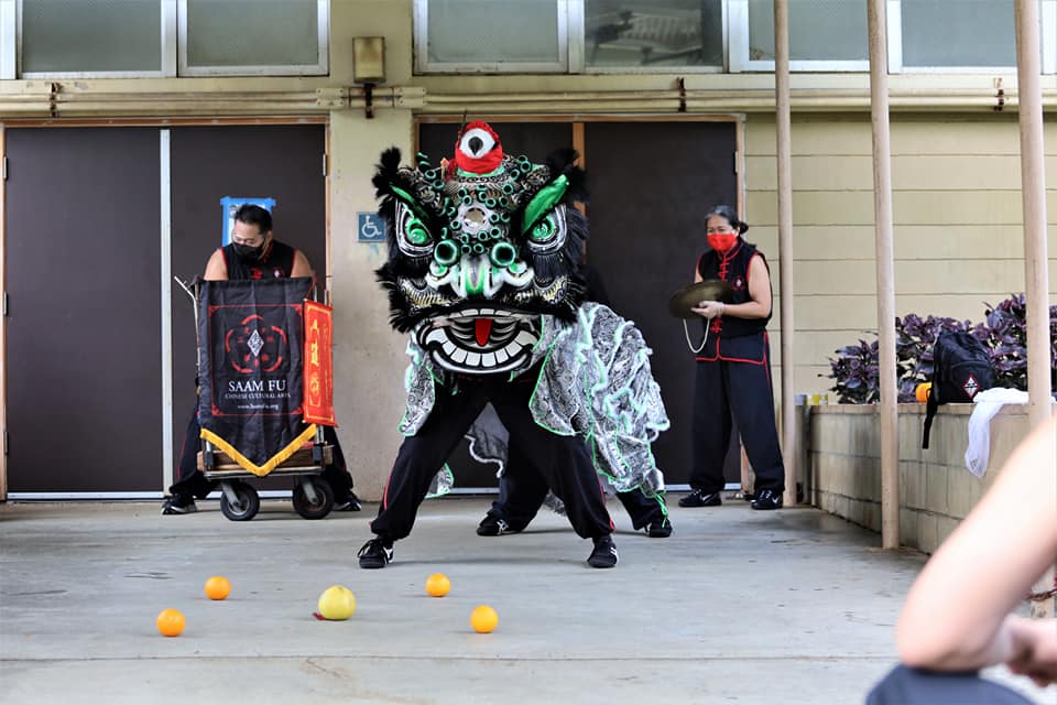 Honolulu Lion Dance - Saam Fu
