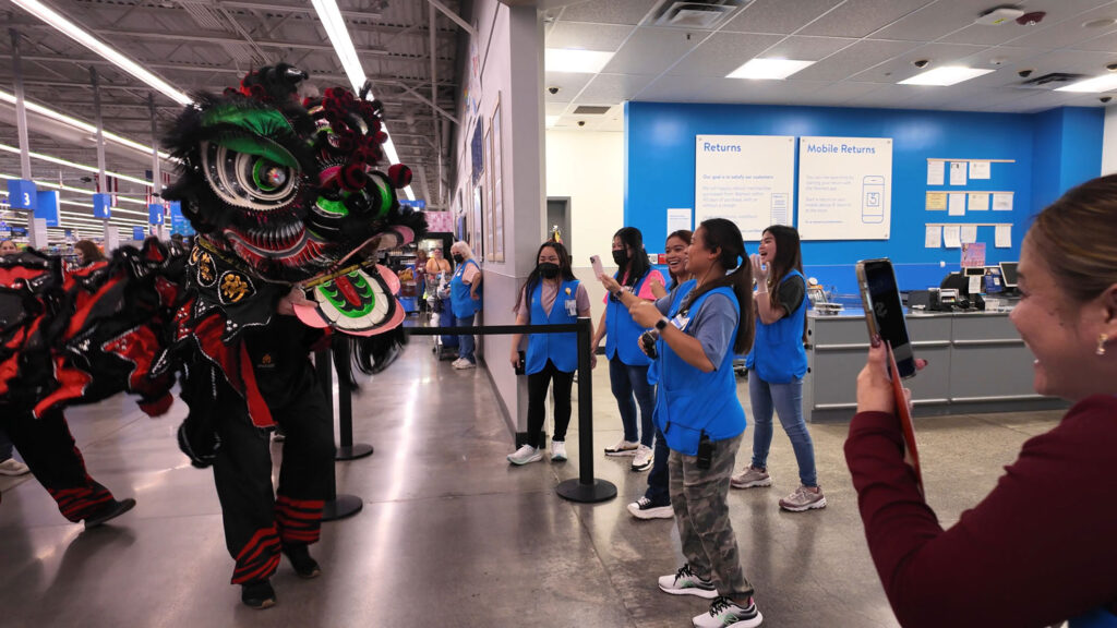 Chinese New Year Lion Dance Walmart Hilo