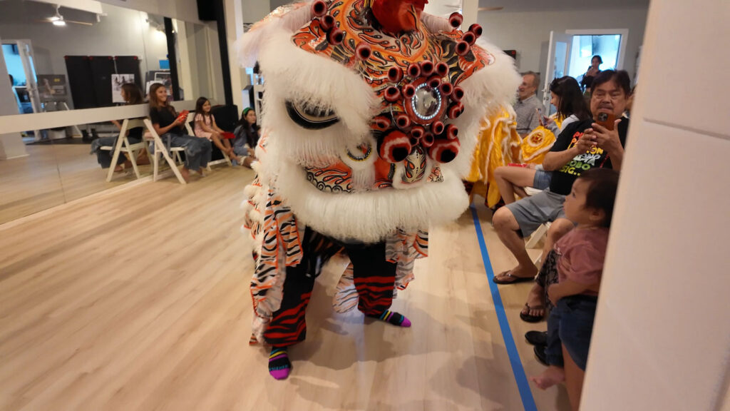 Chinese New Year Lion Dance Hale Lihue Kauai