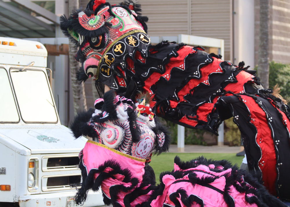 Chinese New Year Hawaii 2026 Saam Fu Lion Dance