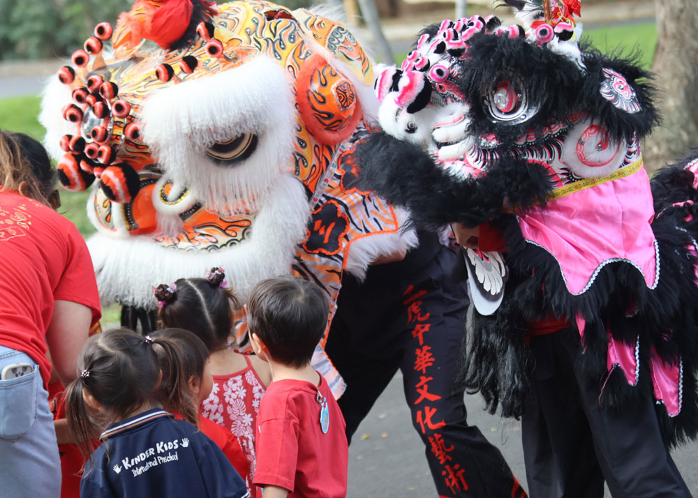 Chinese New Year Hawaii 2026 Saam Fu Lion Dance