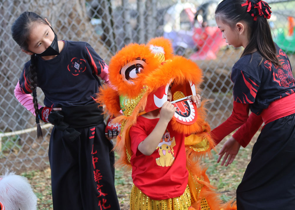 Chinese New Year Hawaii 2026 Saam Fu Lion Dance