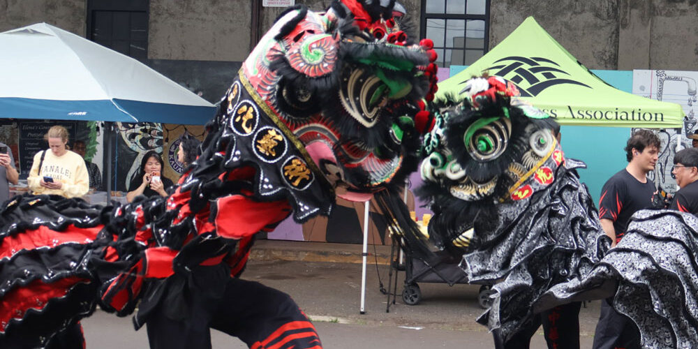 Chinese New Year 2026 Lion Dance Lihue Night Market Kauai