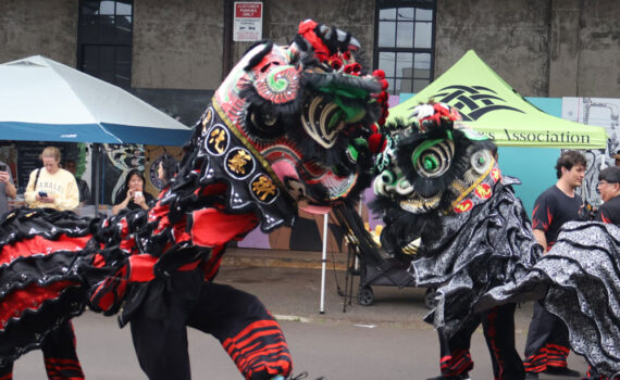Chinese New Year 2026 Lion Dance Lihue Night Market Kauai