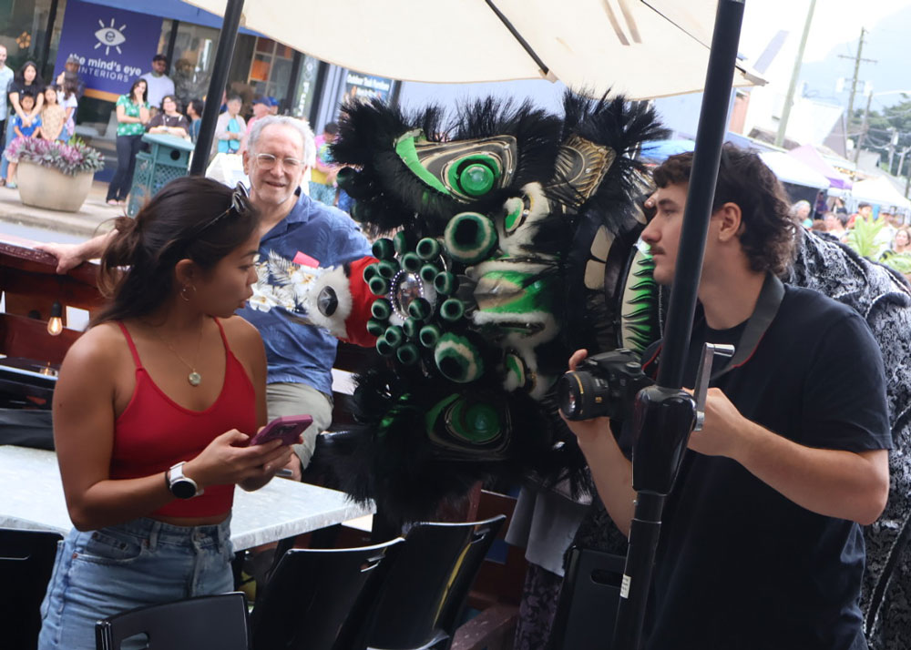 Chinese New Year 2026 Lion Dance Lihue Night Market Kauai