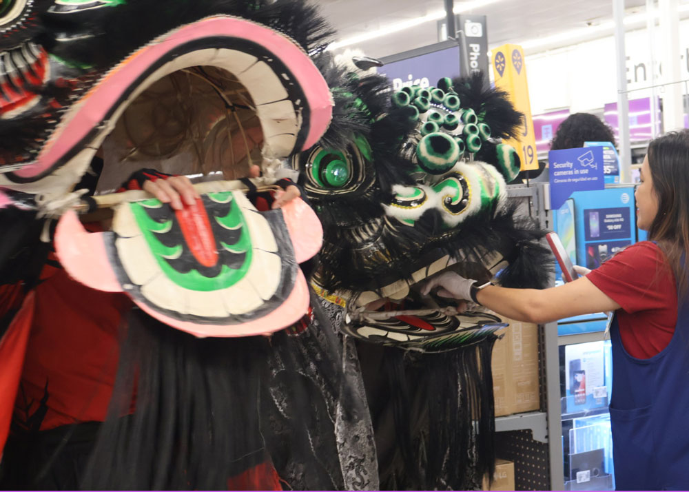 Chinese New Year 2026 Lion Dance Walmart Lihue Kauai Hawaii
