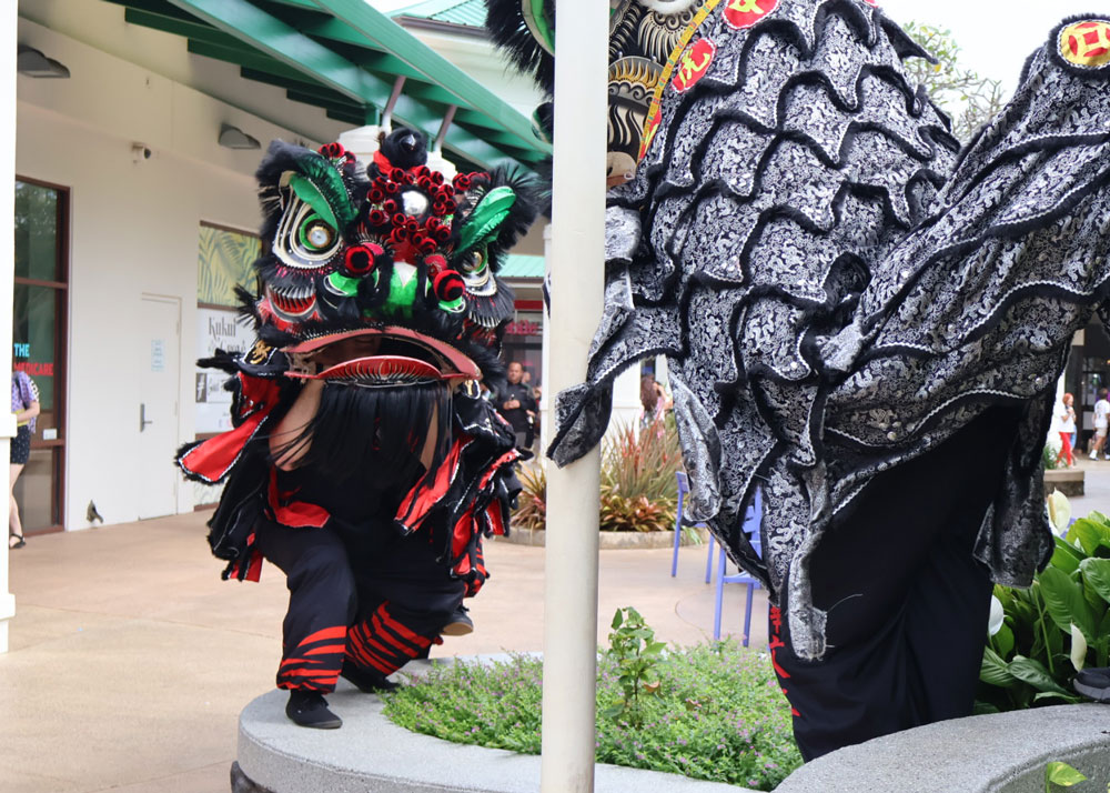 Chinese New Year 2026 Lion Dance Kukui Grove Center Kauai Hawaii