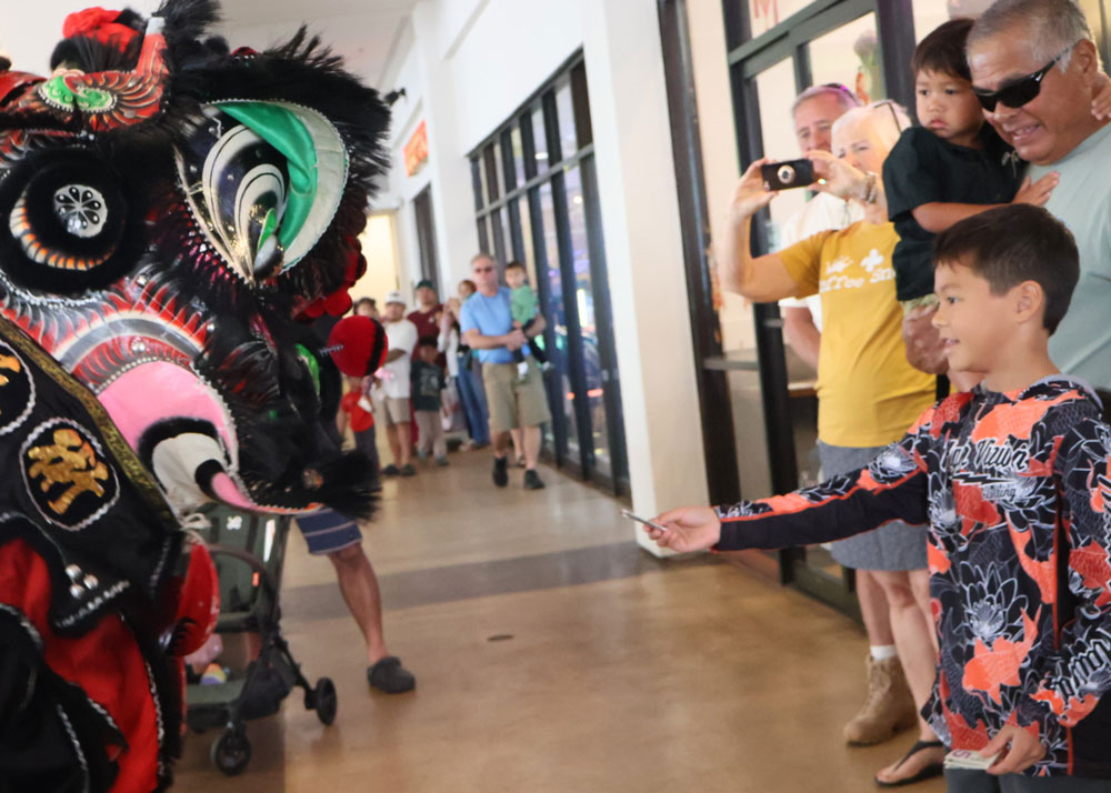 Chinese New Year 2026 Lion Dance Kukui Grove Center Kauai Hawaii