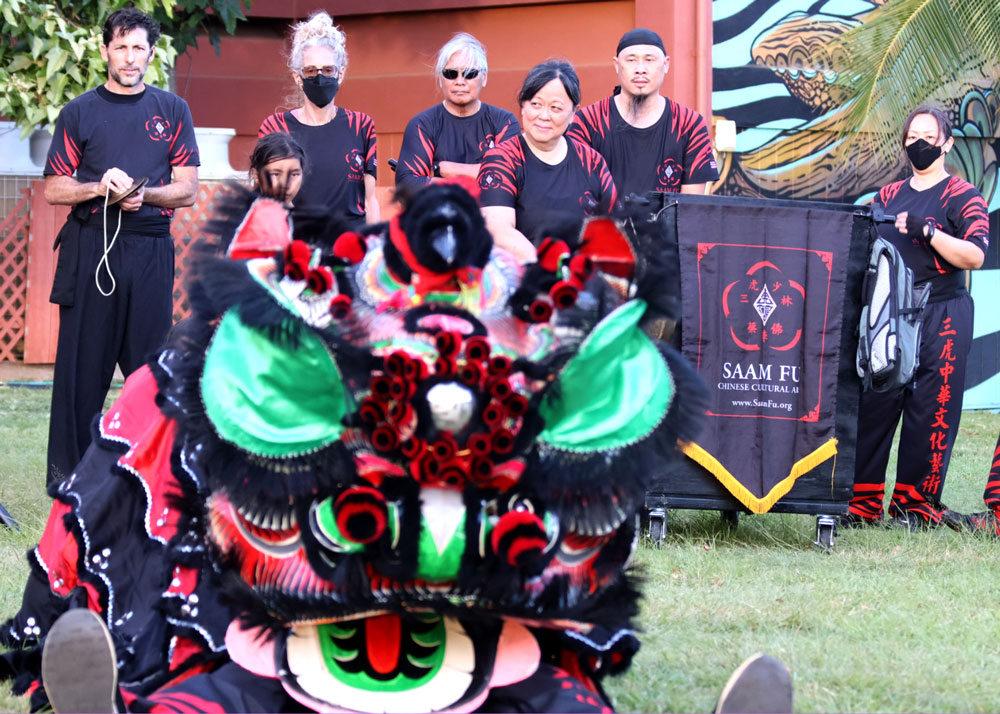 Saam Fu Lion Dance Hawaii